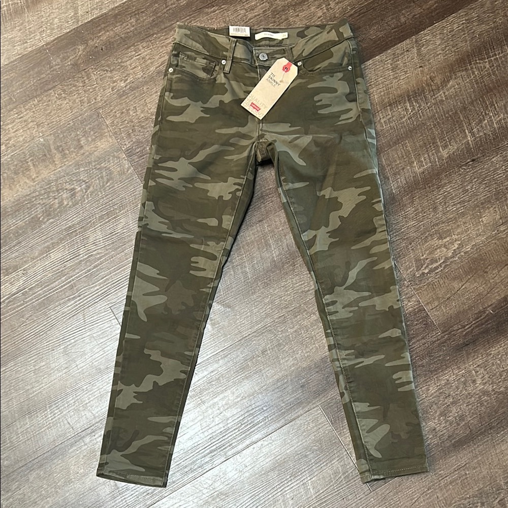 Levi's Women's Skinny Jeans - Camouflage